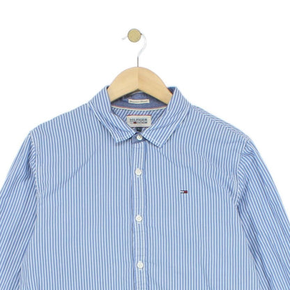 Mens Striped Shirt Button Down Long Sleeve