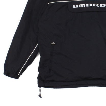 Mens 1/4 Zip Jacket Hooded Logo