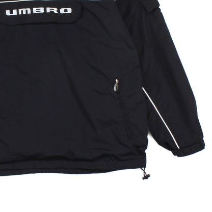 Mens 1/4 Zip Jacket Hooded Logo