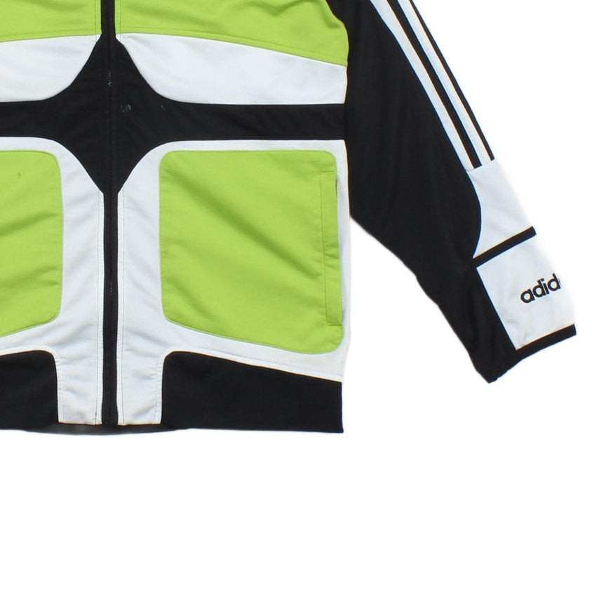 Mens Track Jacket Full Zip Colorblock Logo