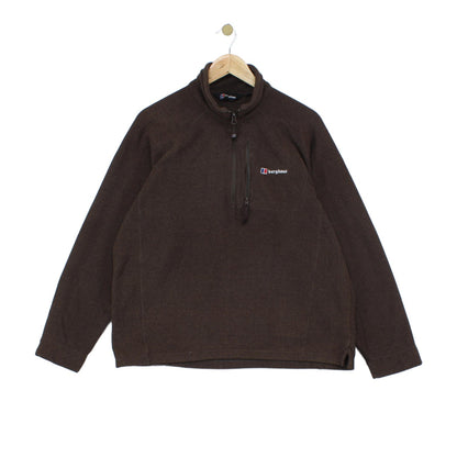 Mens 1/4 Zip Fleece Outdoor Hiking