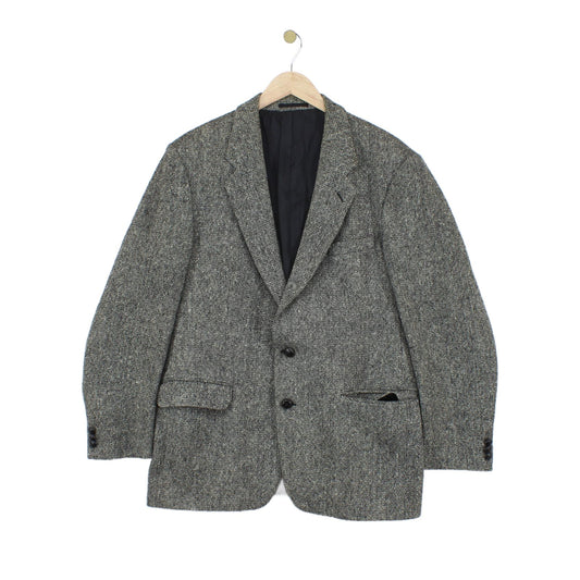 Mens Donegal Tweed Blazer Uk Made Formal