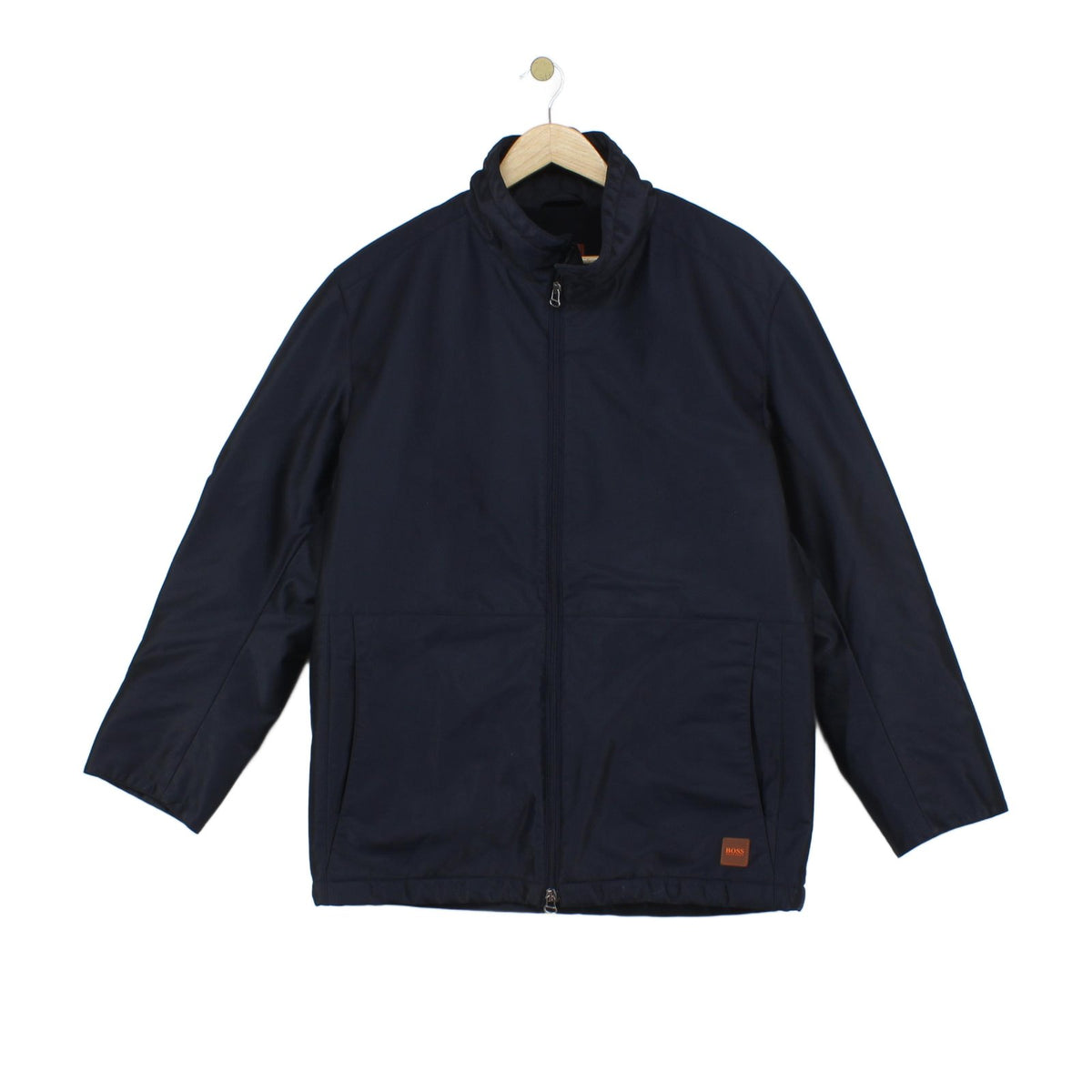 Mens Waterproof Jacket Full Zip Lined