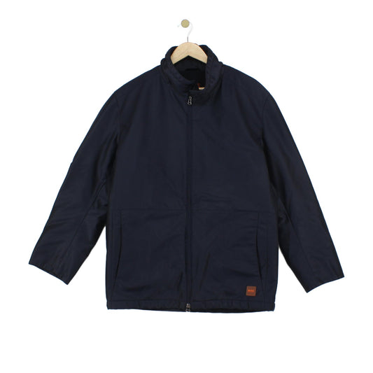 Mens Waterproof Jacket Full Zip Lined