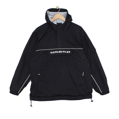 Mens 1/4 Zip Jacket Hooded Logo