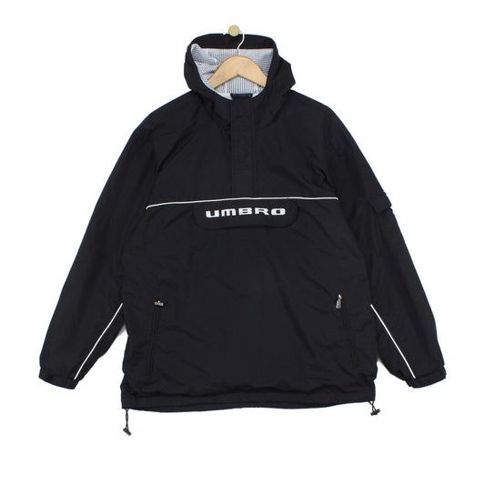 Mens 1/4 Zip Jacket Hooded Logo