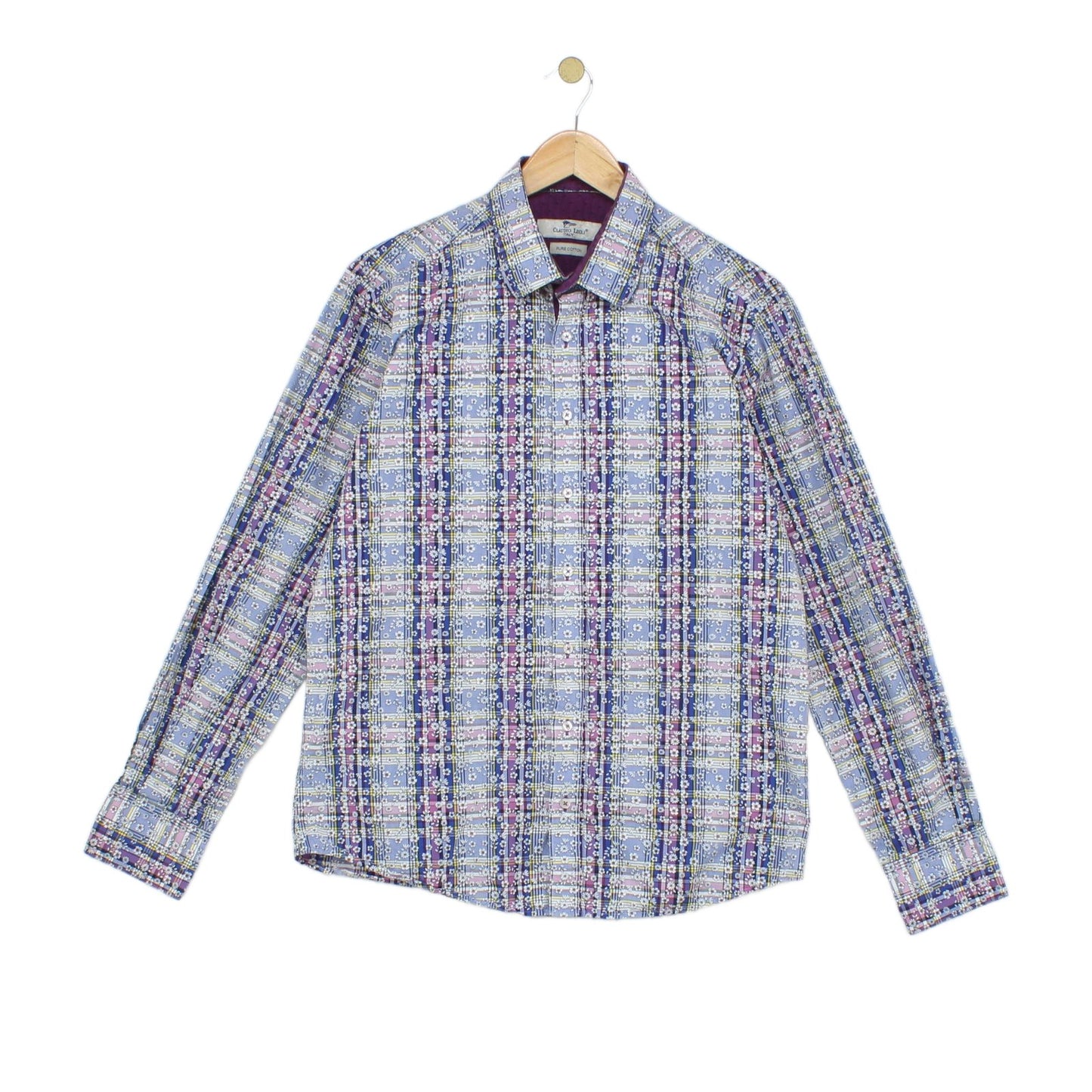 Mens Floral Shirt Long Sleeve