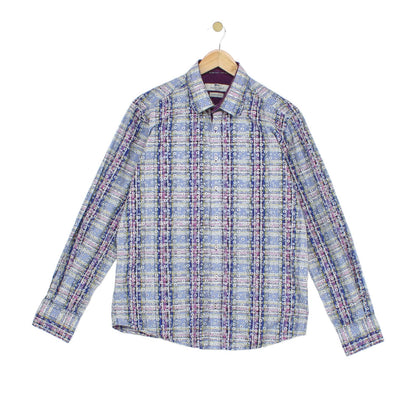 Mens Floral Shirt Long Sleeve