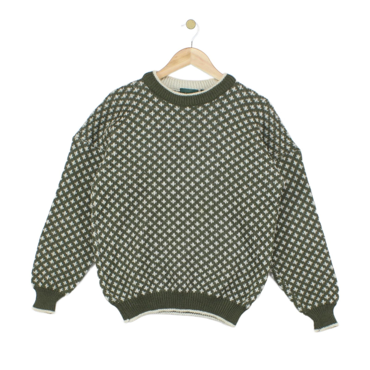 Womens Nordic Jumper Uk Made Knit Wool