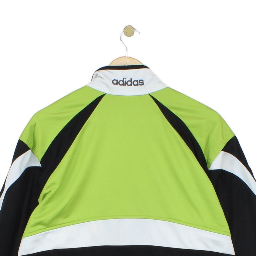 Mens Track Jacket Full Zip Colorblock Logo