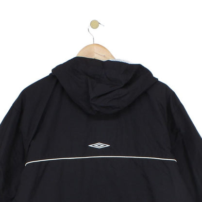 Mens 1/4 Zip Jacket Hooded Logo