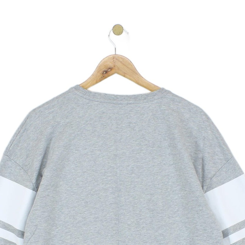 Mens Sweatshirt Logo Long Sleeve Lightweight Cotton
