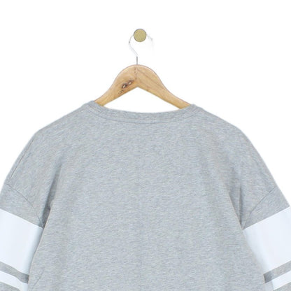 Mens Sweatshirt Logo Long Sleeve Lightweight Cotton