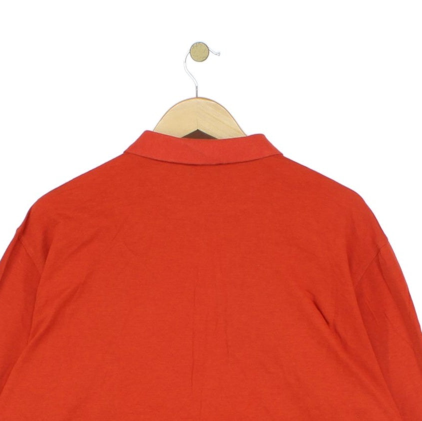 Mens Polo Shirt Made In Italy Long Sleeve