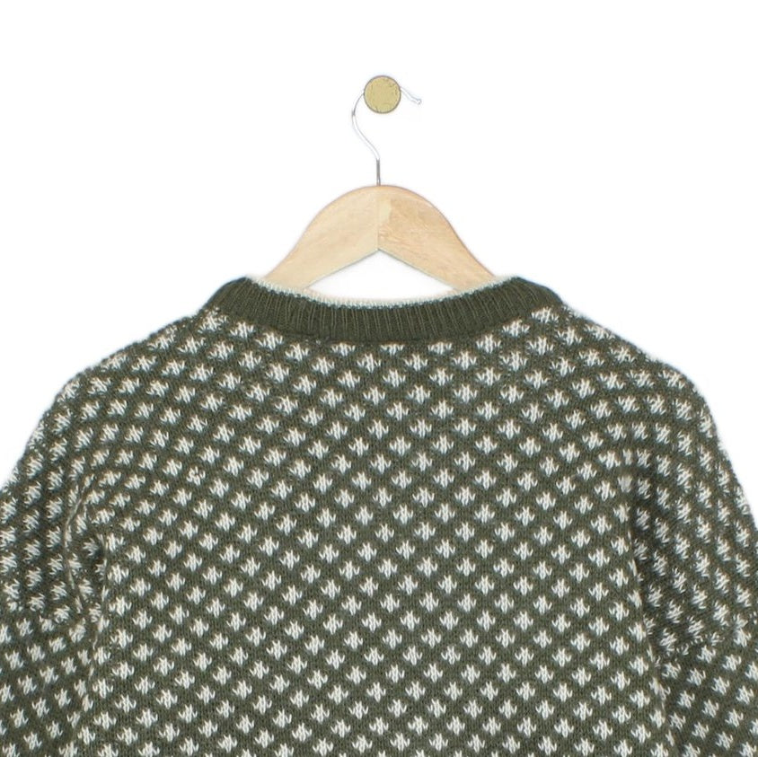 Womens Nordic Jumper Uk Made Knit Wool