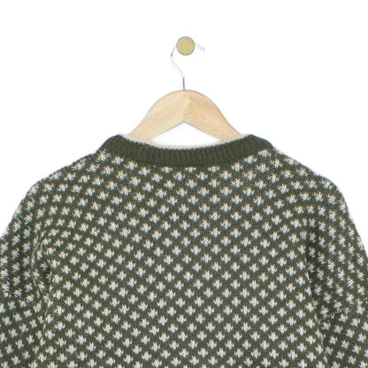 Womens Nordic Jumper Uk Made Knit Wool