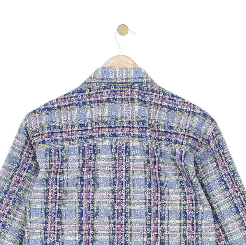 Mens Floral Shirt Long Sleeve
