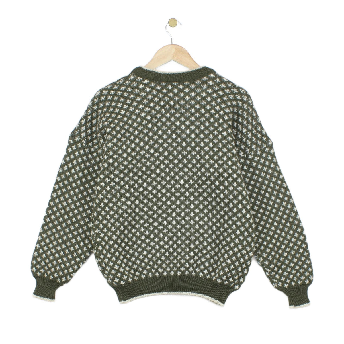 Womens Nordic Jumper Uk Made Knit Wool