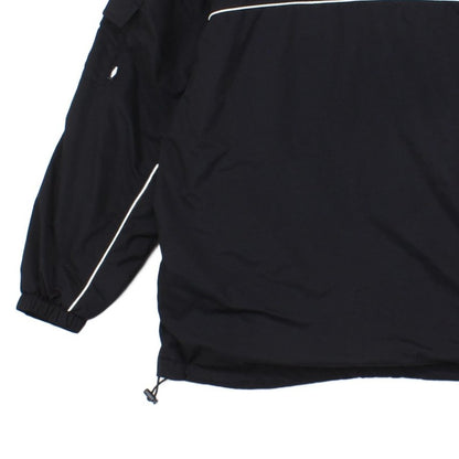 Mens 1/4 Zip Jacket Hooded Logo