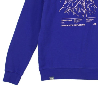 Mens Graphic Sweatshirt Outdoor Crew Neck
