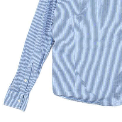 Mens Striped Shirt Button Down Long Sleeve