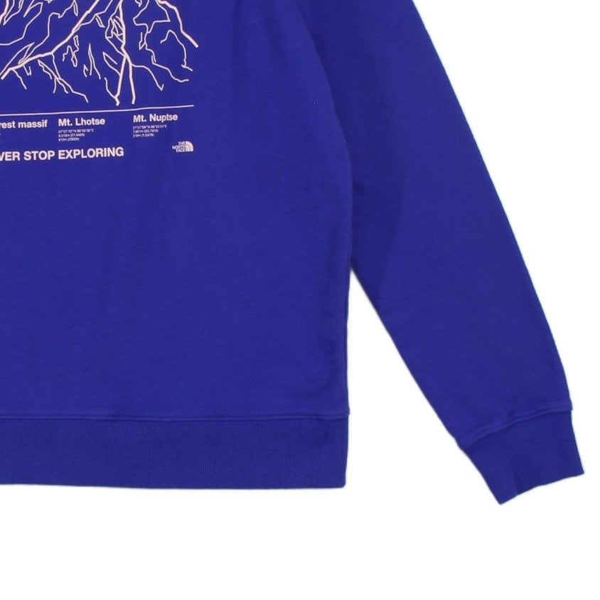 Mens Graphic Sweatshirt Outdoor Crew Neck