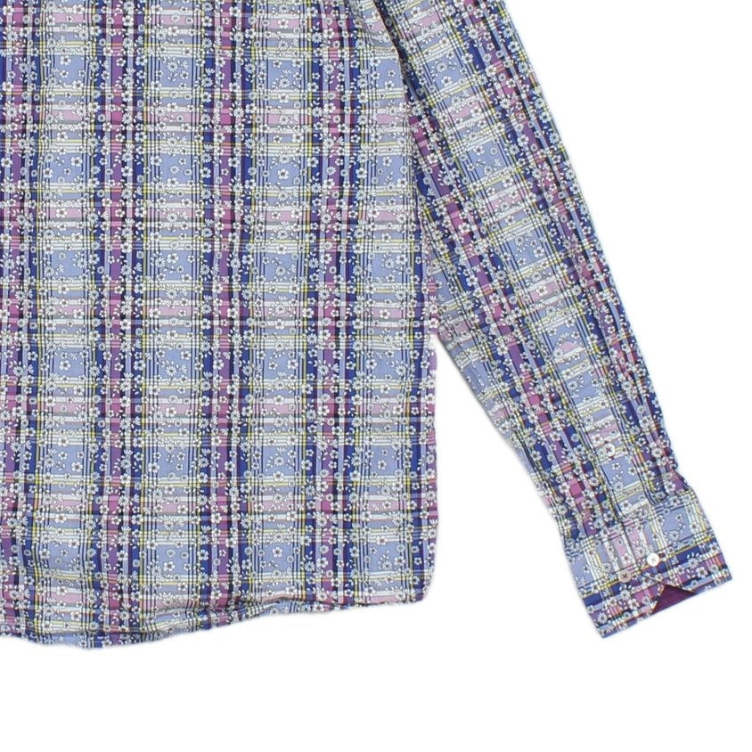 Mens Floral Shirt Long Sleeve