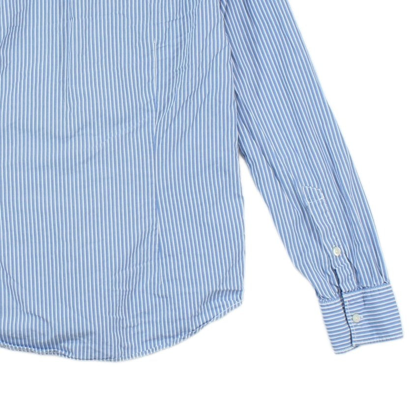 Mens Striped Shirt Button Down Long Sleeve