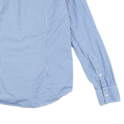 Mens Striped Shirt Button Down Long Sleeve