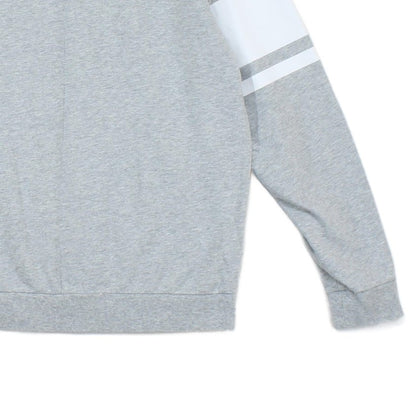 Mens Sweatshirt Logo Long Sleeve Lightweight Cotton