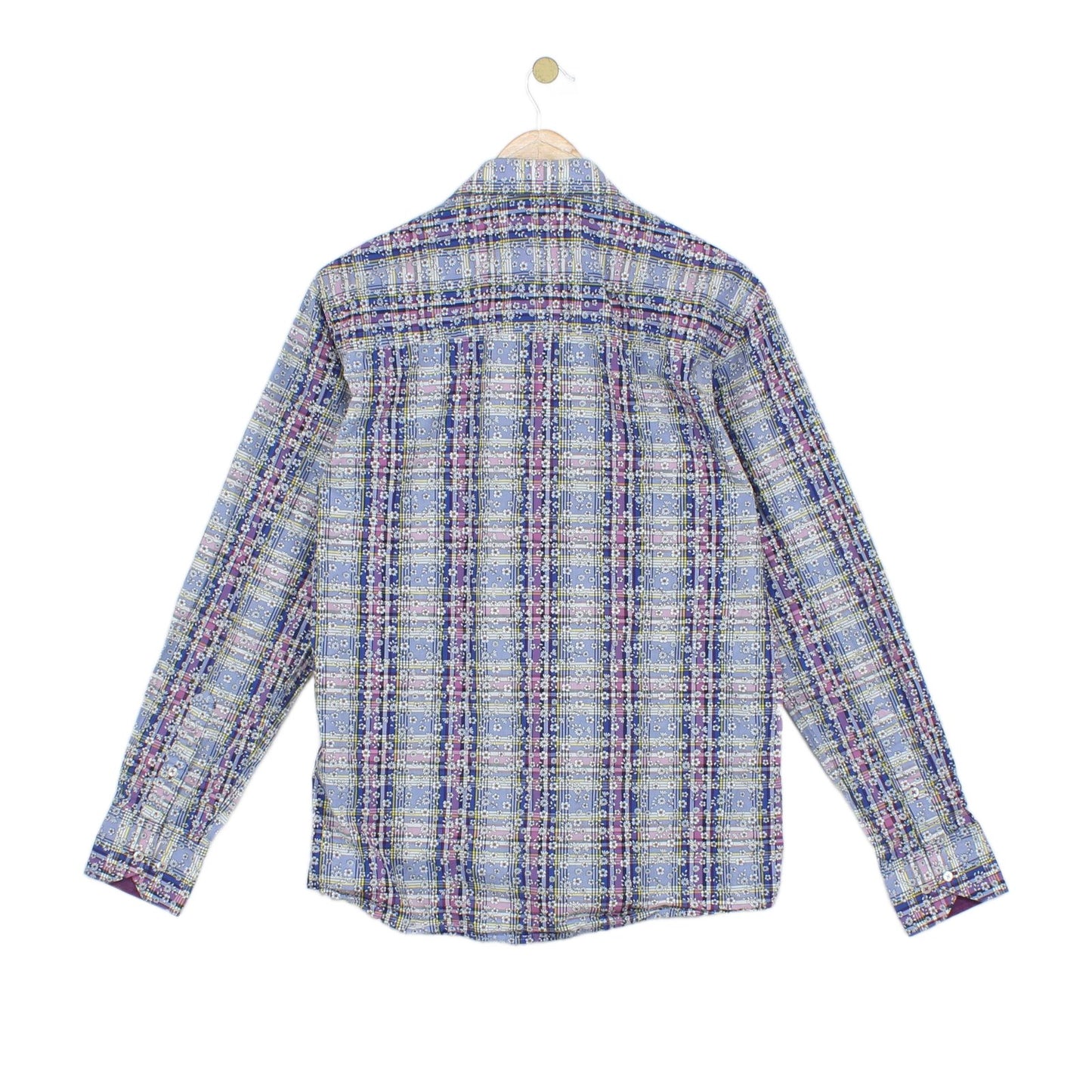 Mens Floral Shirt Long Sleeve