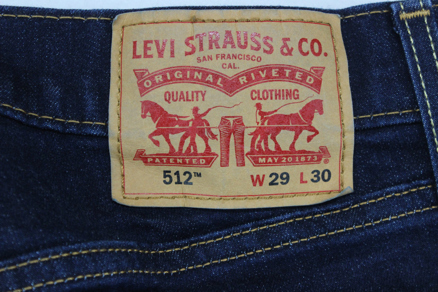 Mens 512 Jeans Tapered Stretch Denim