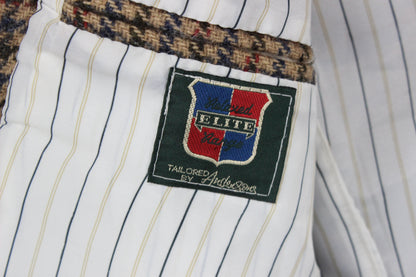 Mens Tweed Blazer Uk Made Check Pattern