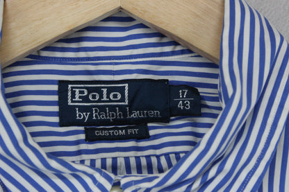 Mens Striped Shirt  Custom Fit Short Sleeve