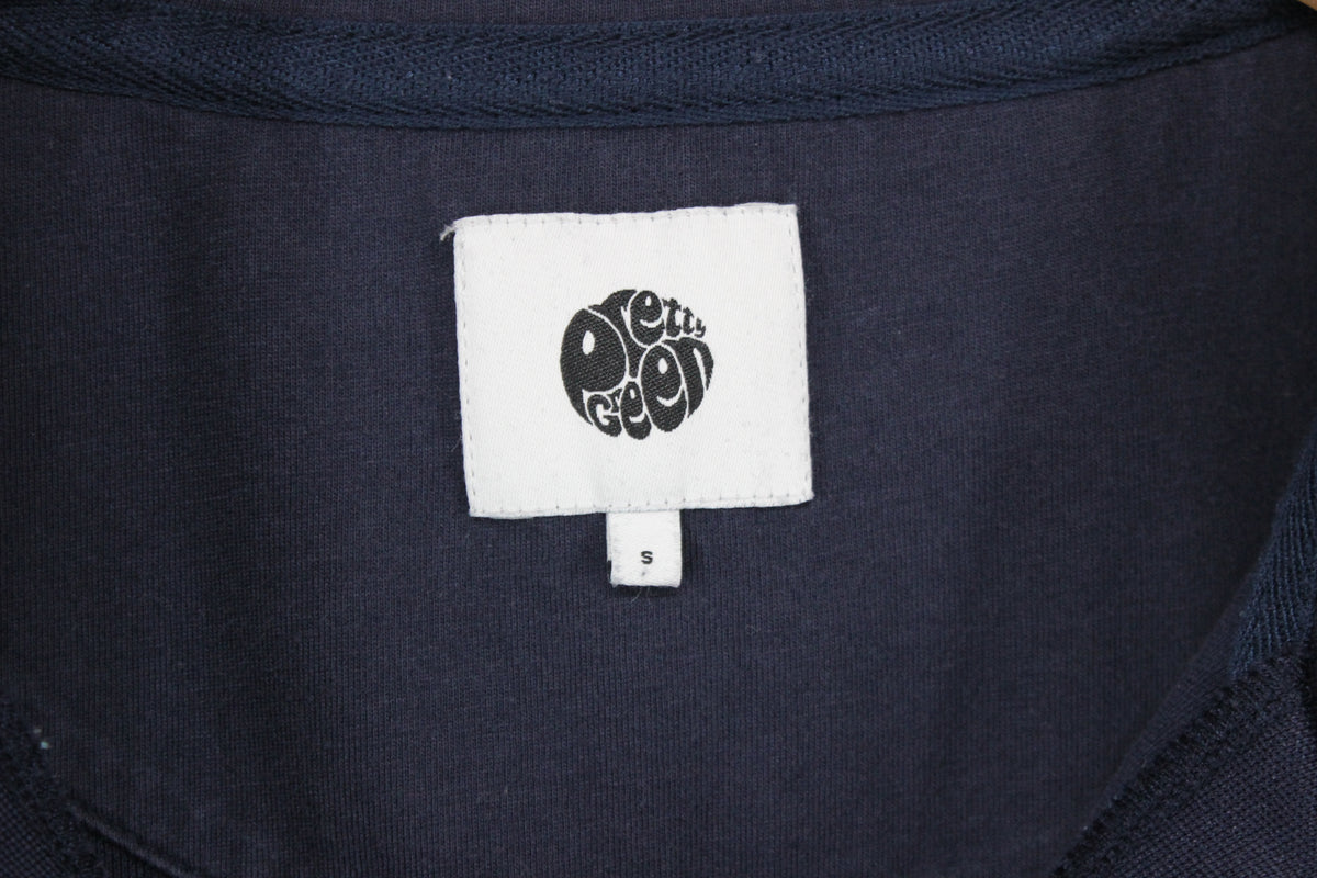 Mens 1/4 Zip Hoodie Made In Portugal Drawstring