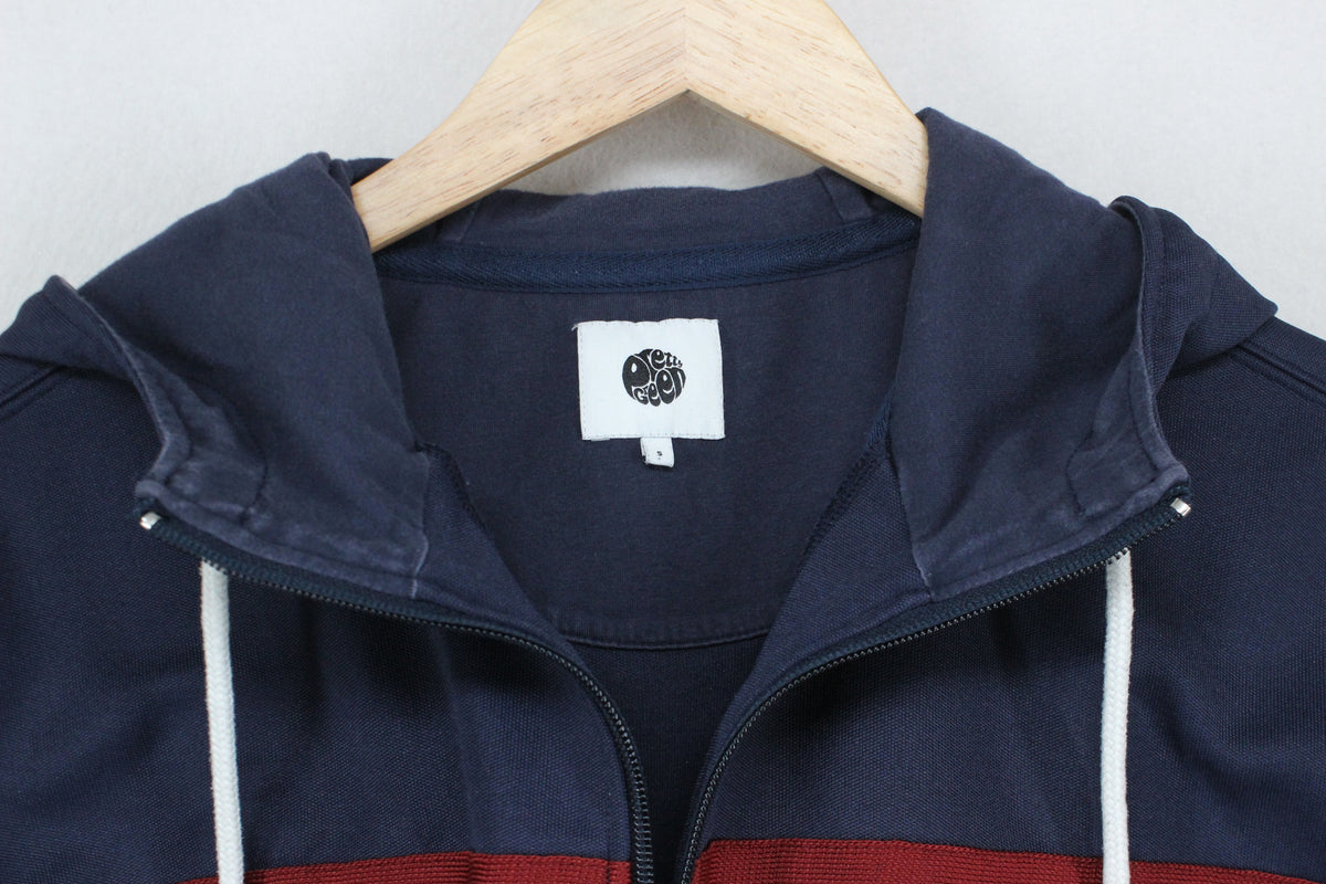 Mens 1/4 Zip Hoodie Made In Portugal Drawstring