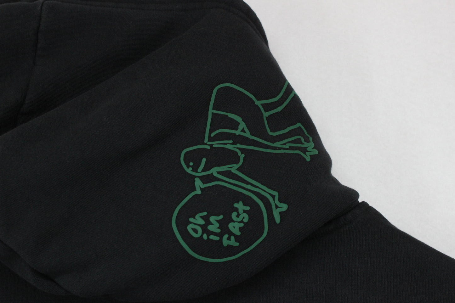 Mens Shmoofoil Hoodie Skateboarding Graphic Im Fast