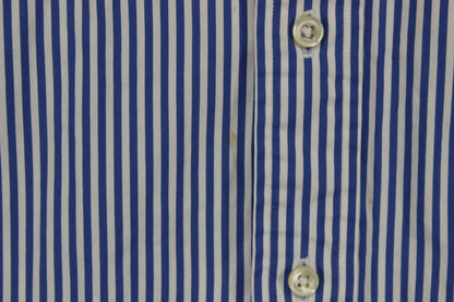Mens Striped Shirt  Custom Fit Short Sleeve