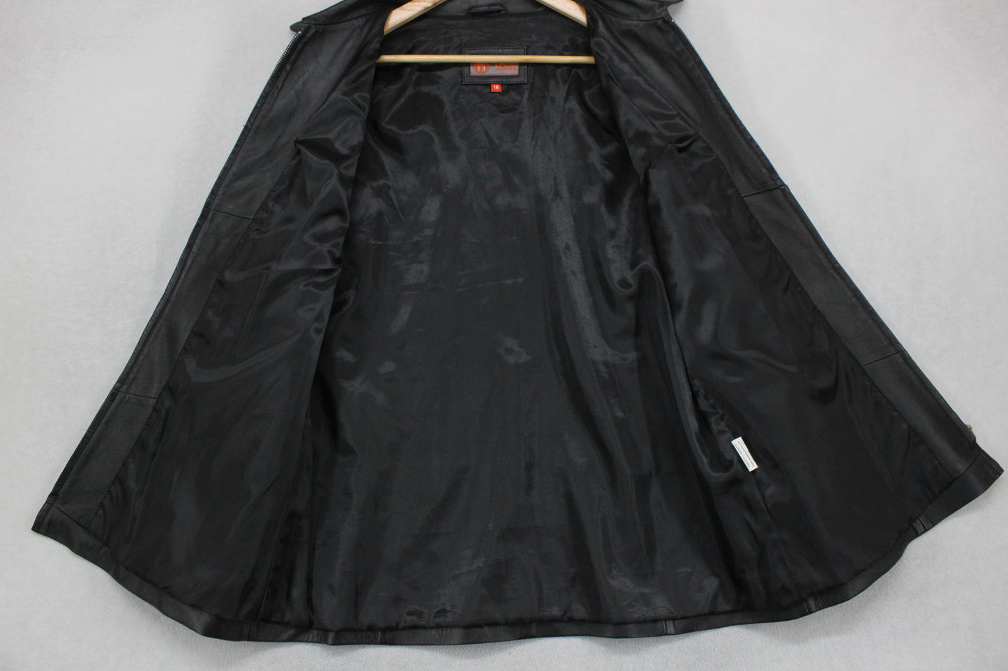 Womens Leather Jacket Collared