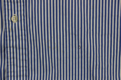 Mens Striped Shirt  Custom Fit Short Sleeve