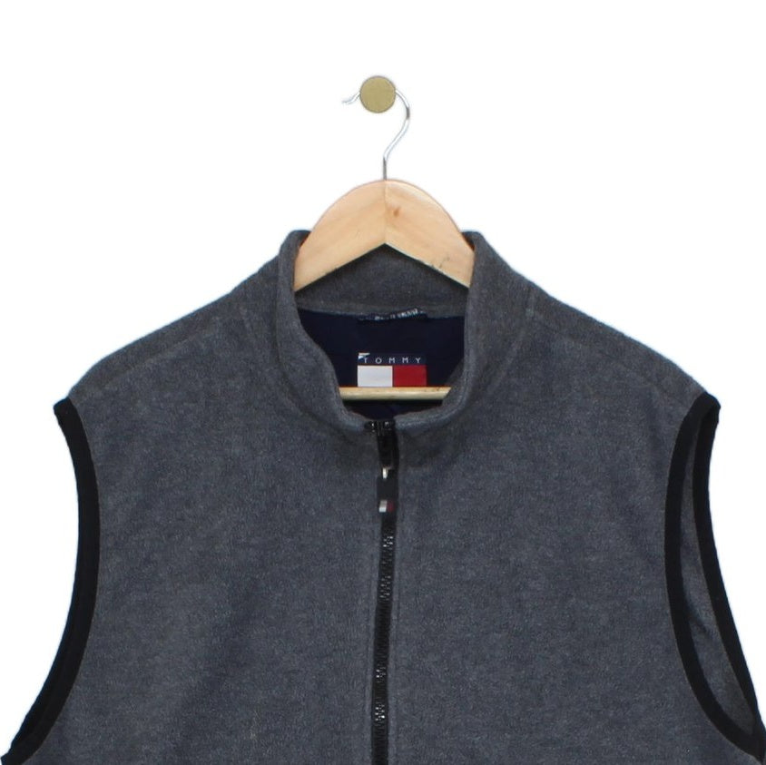 Mens Fleece Vest Sleeveless Outerwear