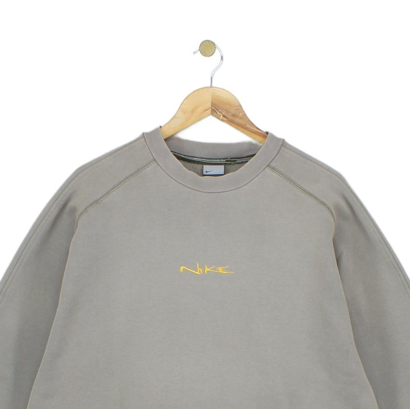 Mens Oversized Sweatshirt Spell Out