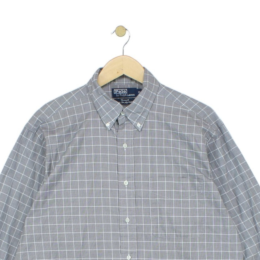 Mens Check Shirt Pattern Button Down Yarmouth