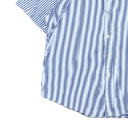 Mens Striped Shirt  Custom Fit Short Sleeve