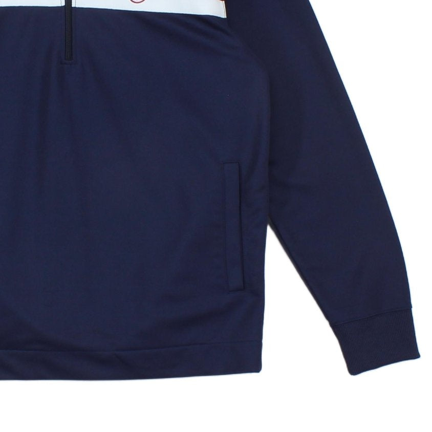Mens 1/4 Zip Hoodie Made In Portugal Drawstring