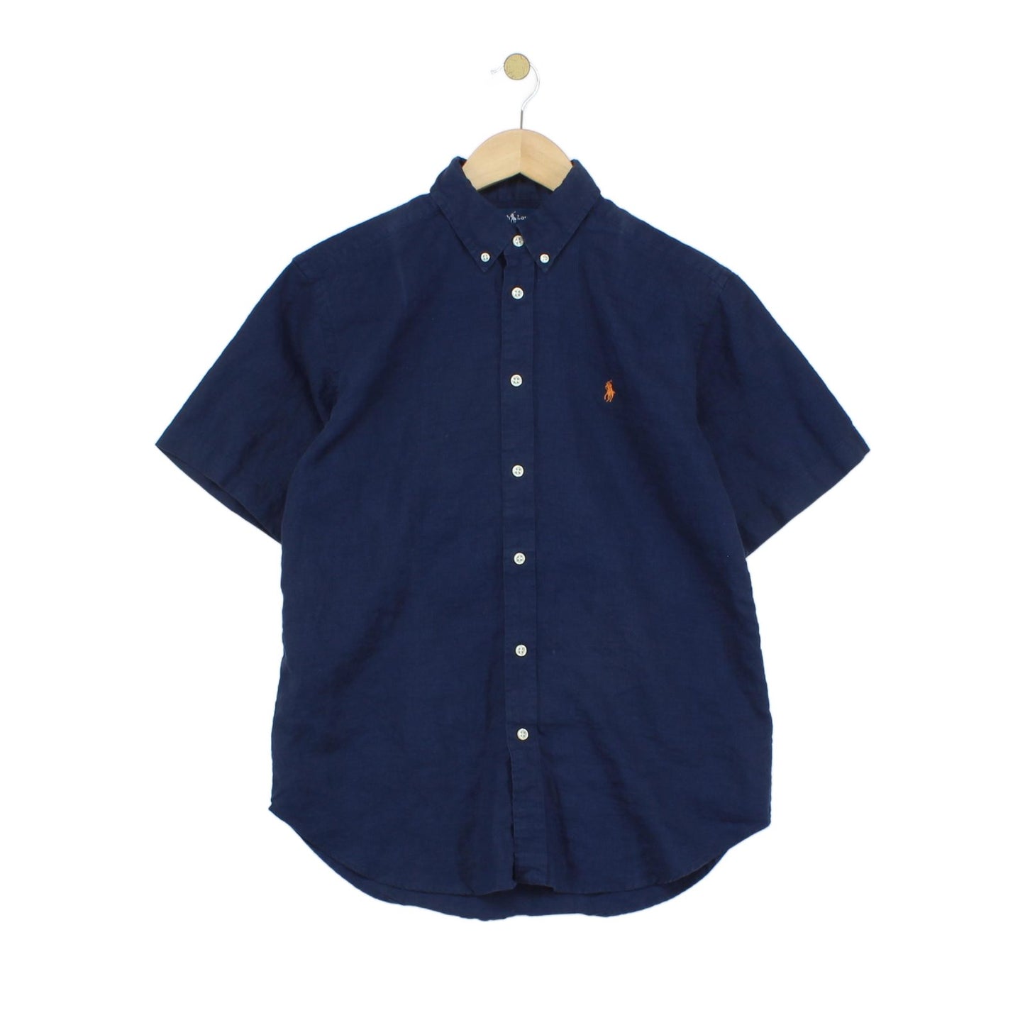 Boys Linen Shirt Button Down Short Sleeve