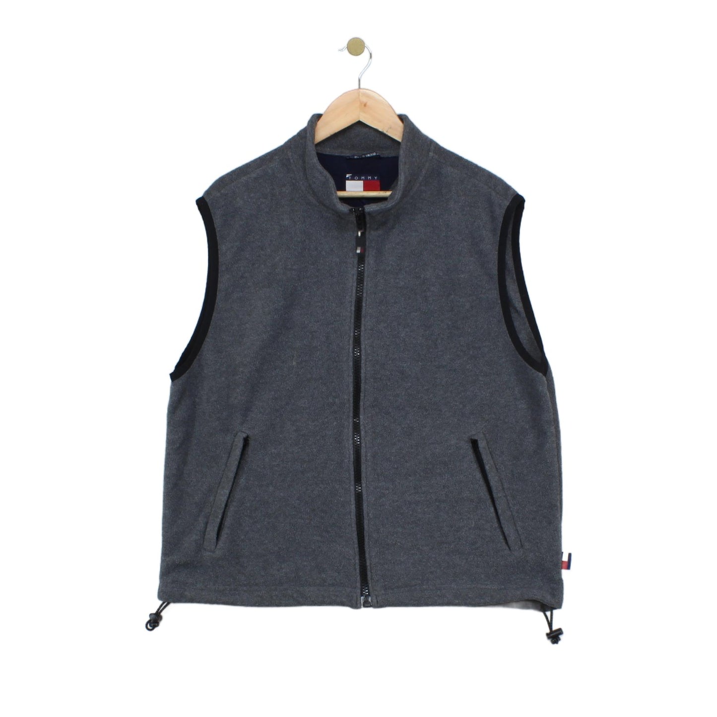 Mens Fleece Vest Sleeveless Outerwear