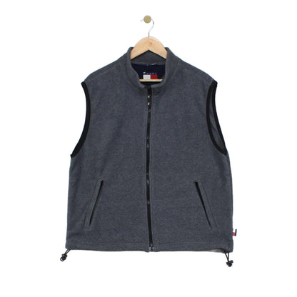 Mens Fleece Vest Sleeveless Outerwear