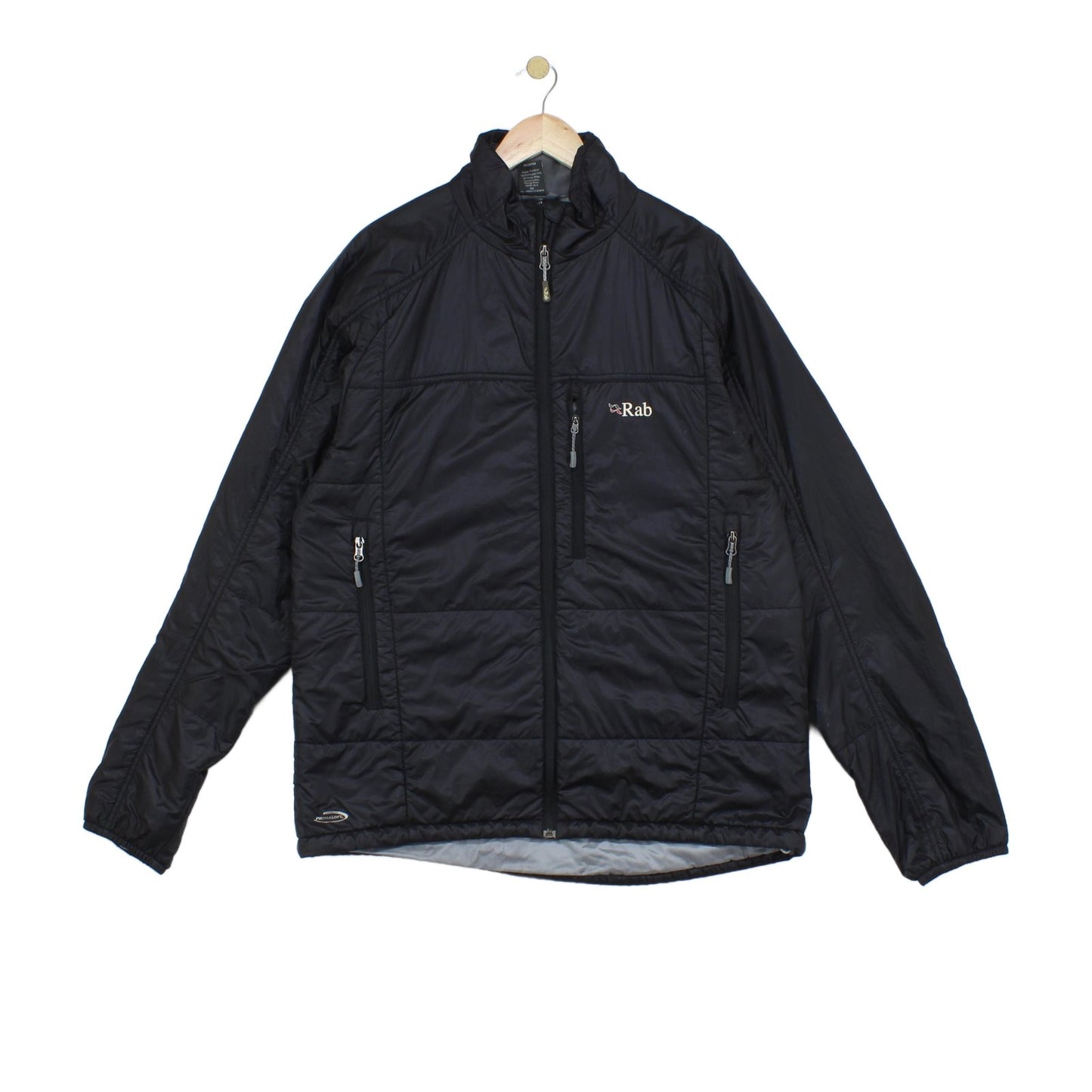 Mens Quilted Jacket Outdoor Lightweight Insulated Primaloft
