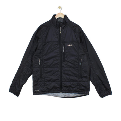 Mens Quilted Jacket Outdoor Lightweight Insulated Primaloft